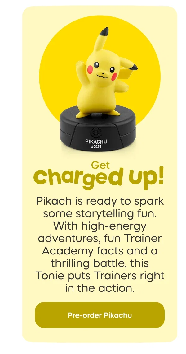 Pre-order Pikachu