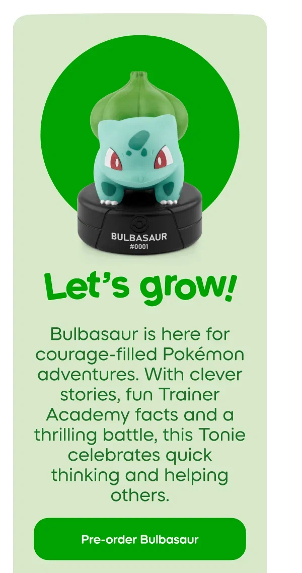 Pre-order Bulbasaur