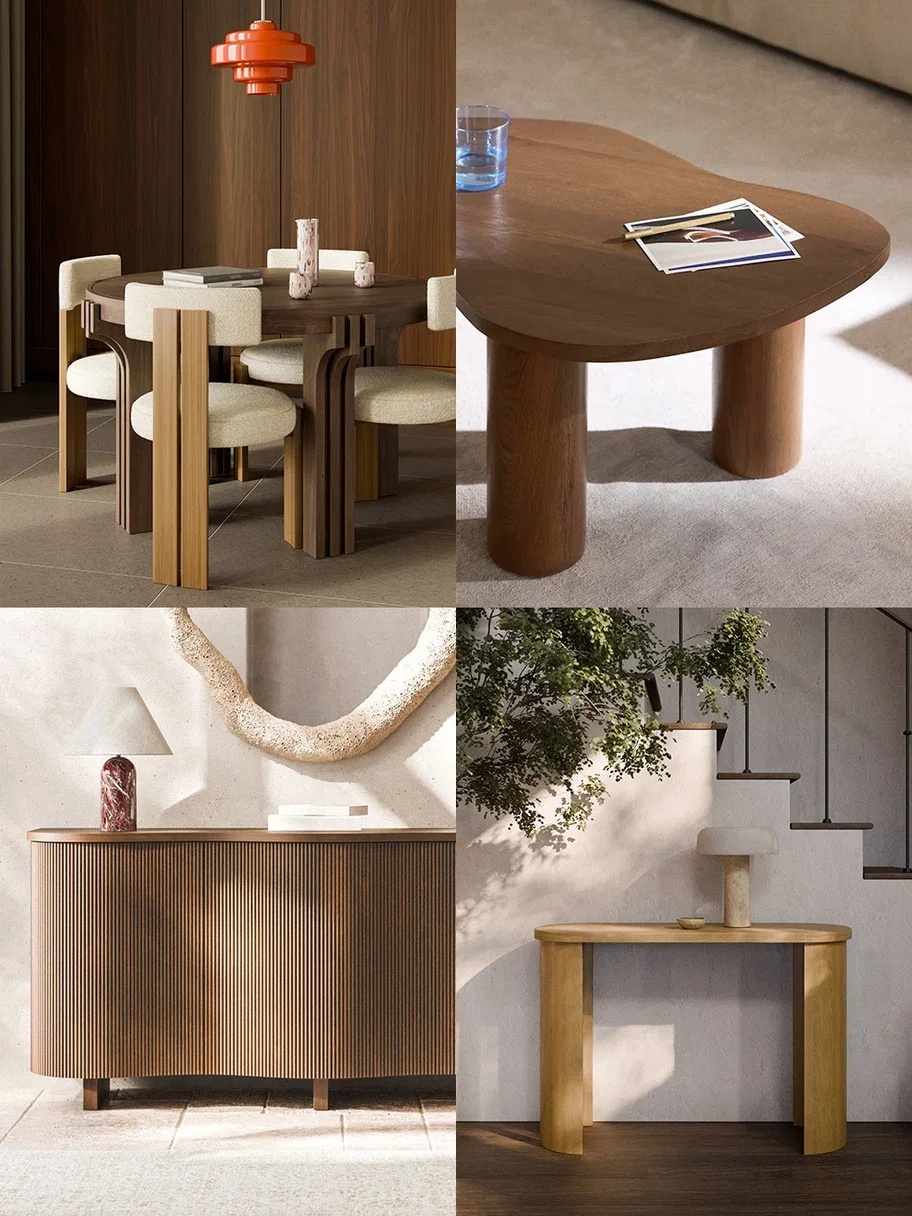 Sculptural Wood de Westwing Collection