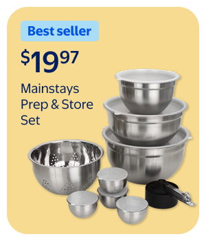Mainstays Prep & Store Set
