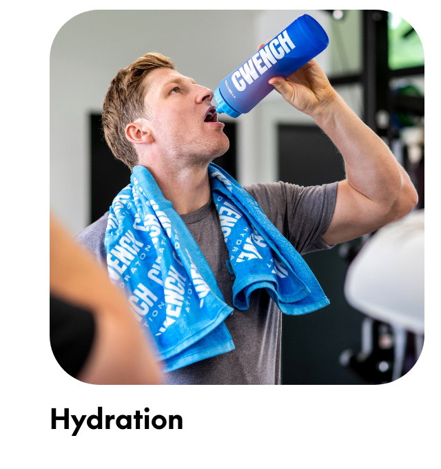 RUNNING. HYDRATION