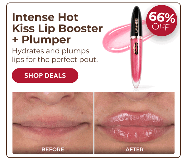Intense Hot Lip Booster + Plumper: Plumps and hydrates lips for the perfect pout.