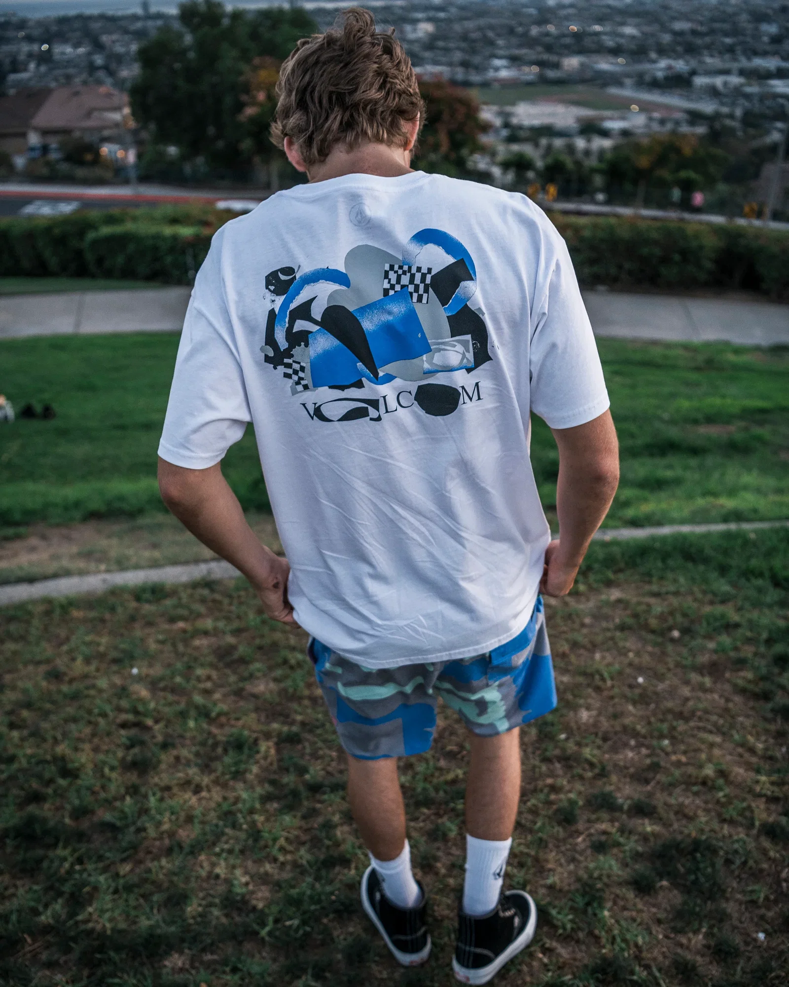 Image of Men's Featured Artist Head Check Short Sleeve Tee