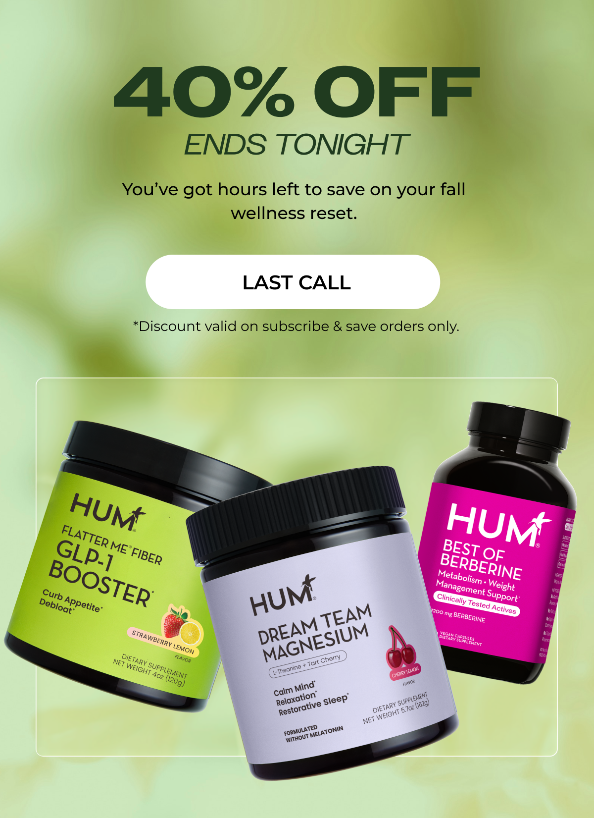 40% off your first subscription - METABOLISM METHOD BUNDLE
