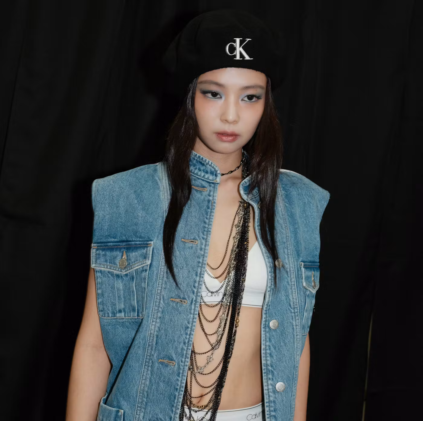 Jennie Makes The Case For A Maximalist-Denim Fall
