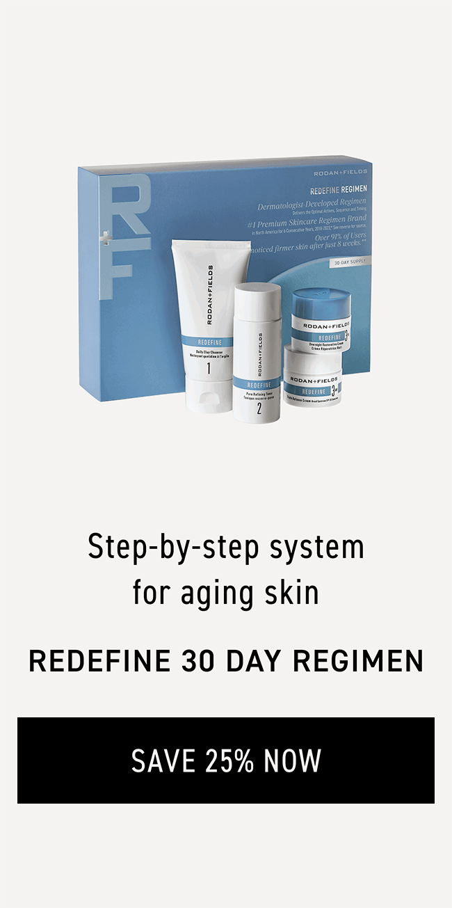 Save 25p Now, Redefine 30-Day Regimen.