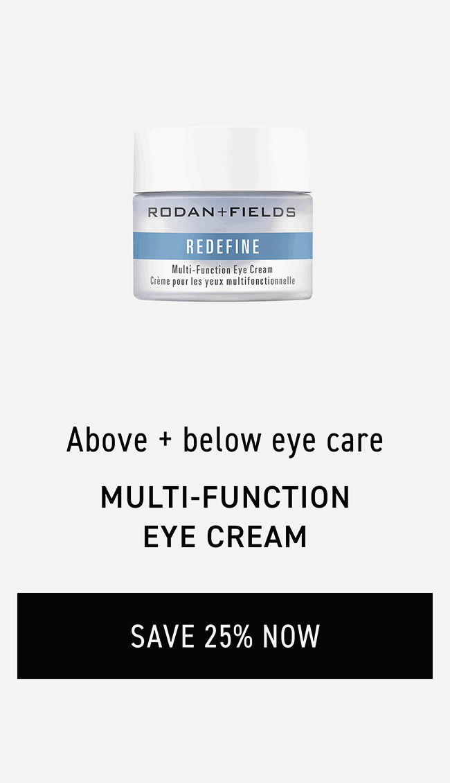 Save 25p Now Multi-Function EYE Cream.