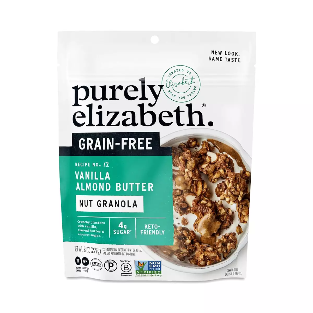 Grain-Free Nut Granola, Vanilla Almond Butter