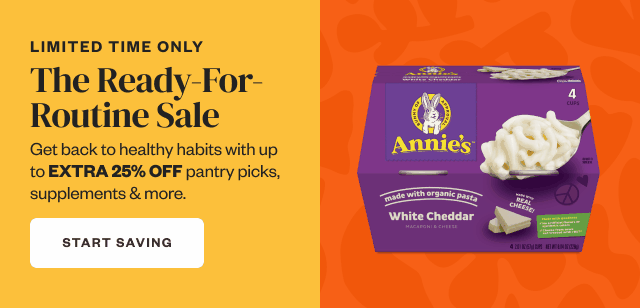 Limited Time Only: The Ready-for-Routine Sale. Start Saving.