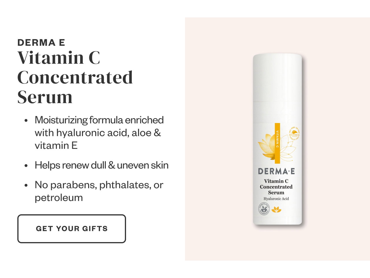 Derma E Vitamin C Concentrated Serum. Get Your Gifts.
