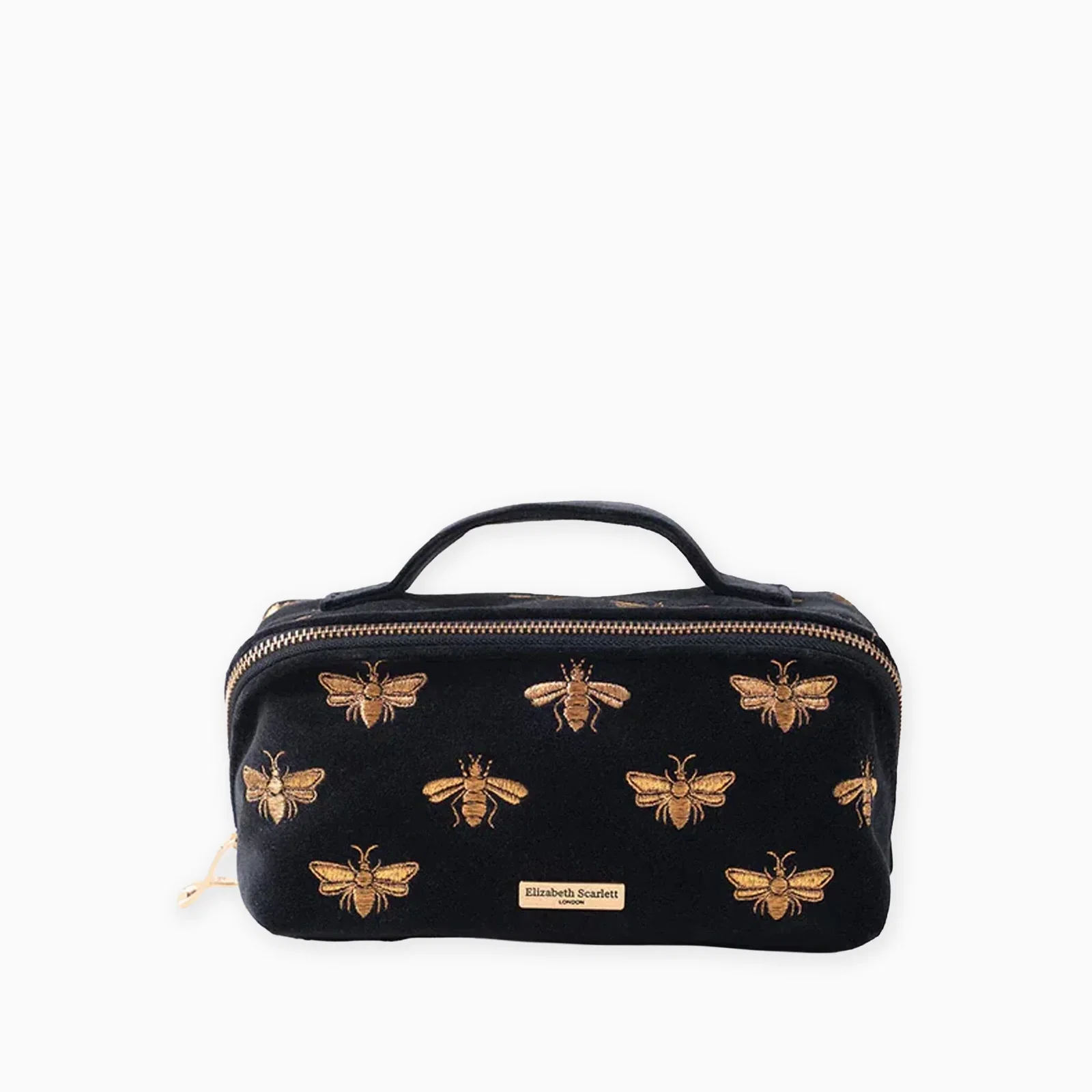 Image of 86261 - Honey Bee Charcoal Open Flat Makeup Bag