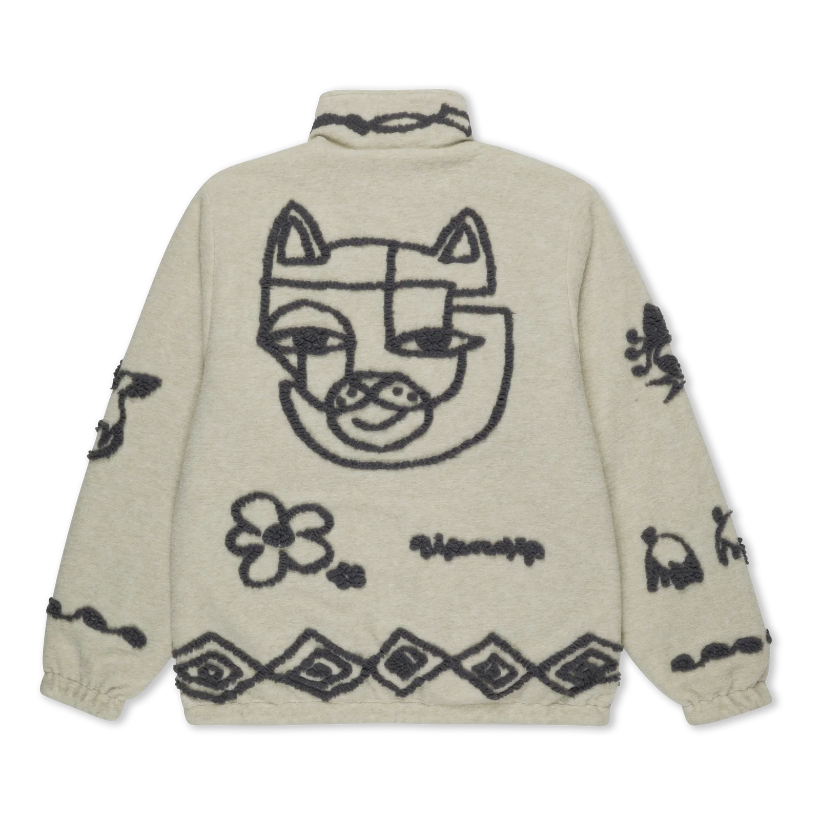 Image of Blonded Reversible Jacket (Sand / Charcoal)