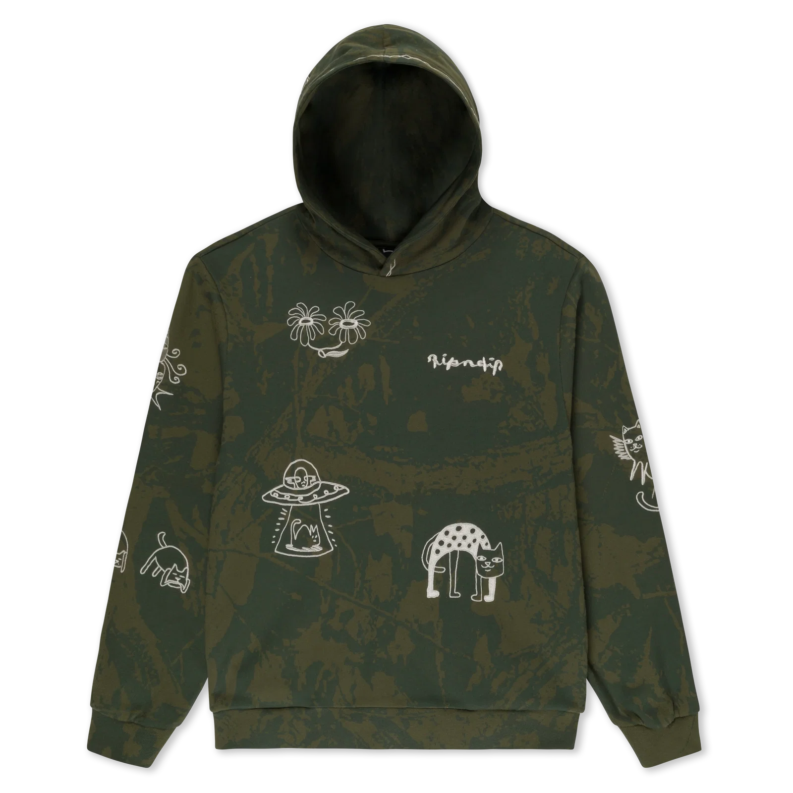 Image of Blonded Hoodie (Forest Camo)