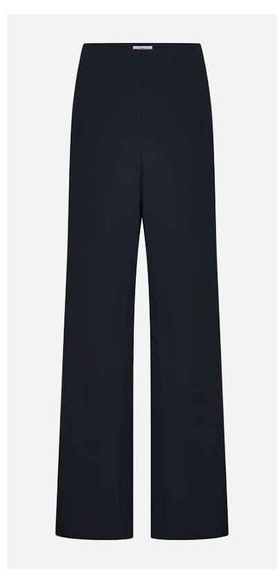 High Waist Bias Pant In Coastal