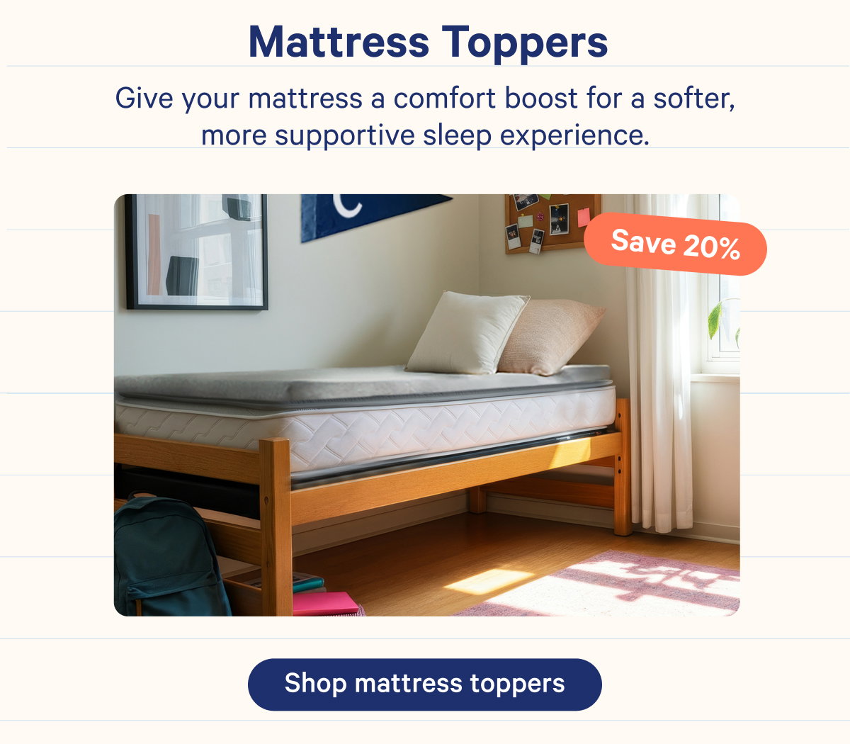 Shop mattress toppers