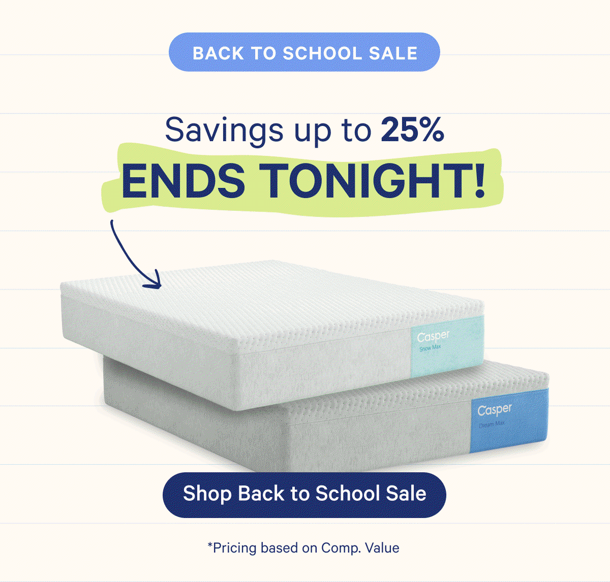Back to School Sale
