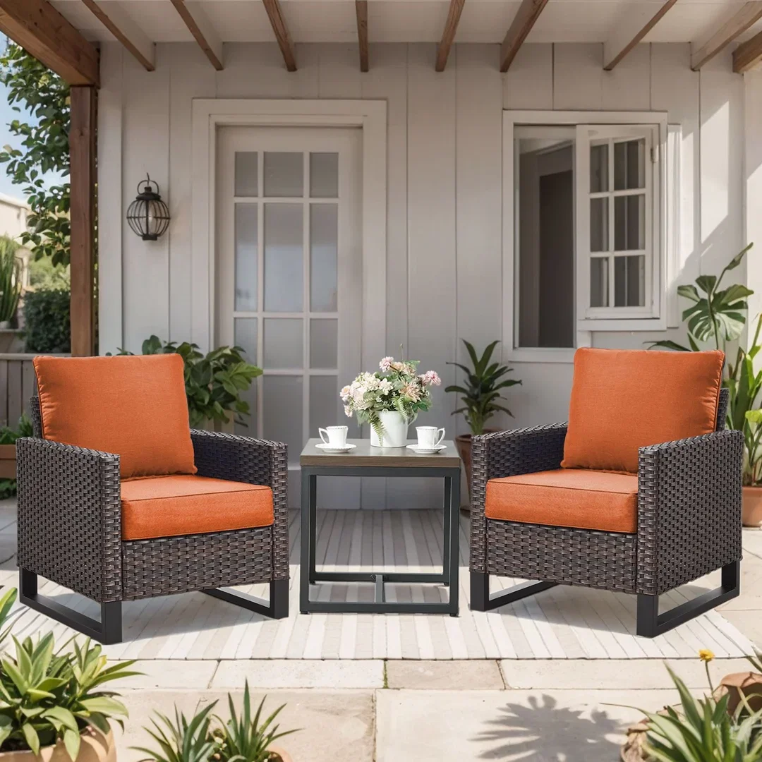Allo 24"X22"X6" Patio Thick Cushions & Pillows Deep Seat Indoor/Outdoor Water & Fade Resistant