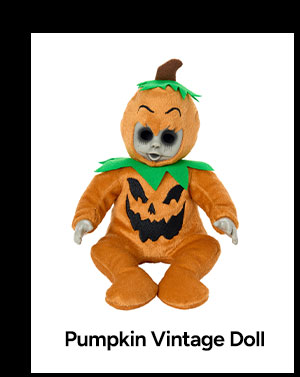 Seasonal Halloween Indoor Halloween Home Decor Scary Dolls & Figures Pumpkin Vintage Doll