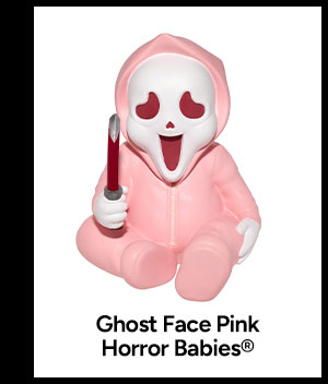 Ghost Face Pink Horror Babies ® Static Prop