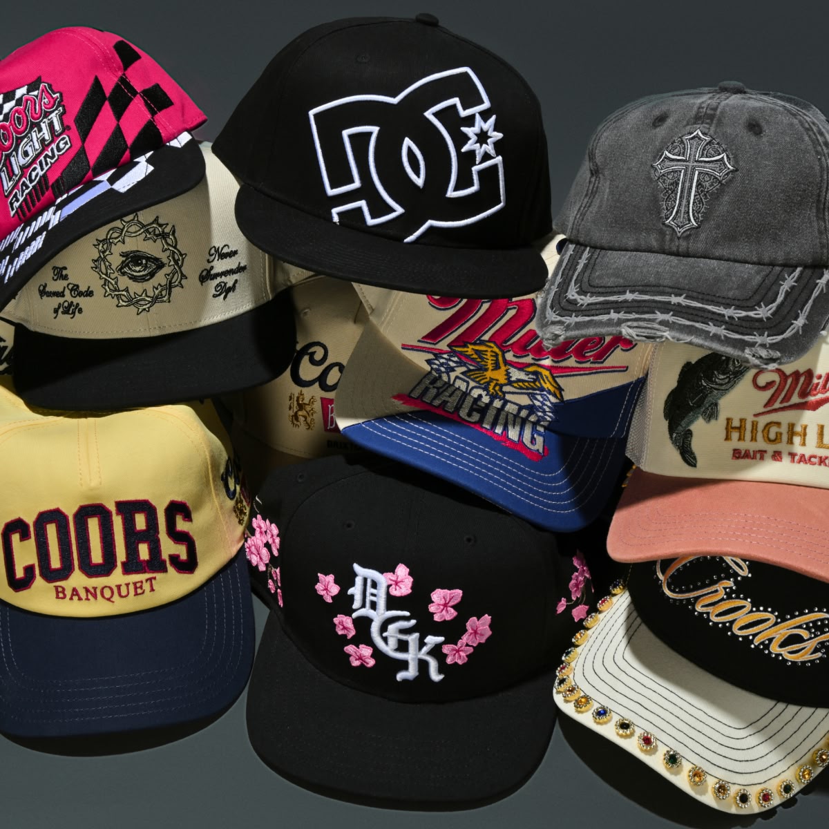 Shop new hats from DGK, Coors, Sendero Provisions and more