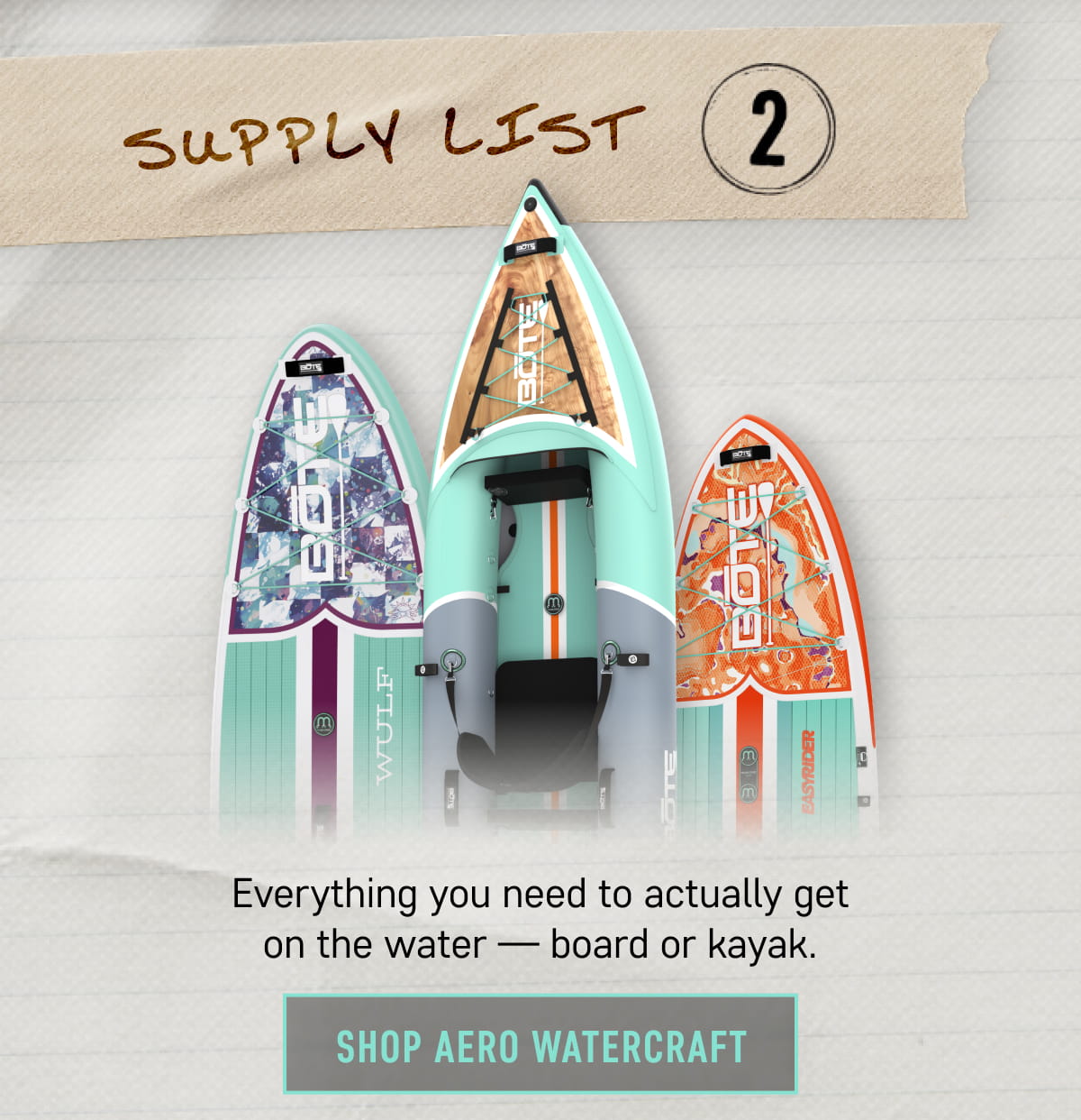 Shop Aero Watercraft
