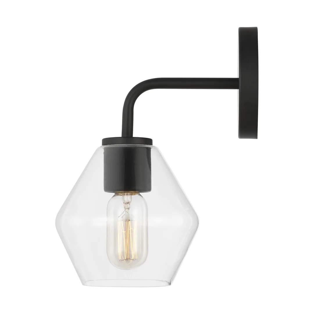 Rooks Single Light Dimmable Armed Sconce