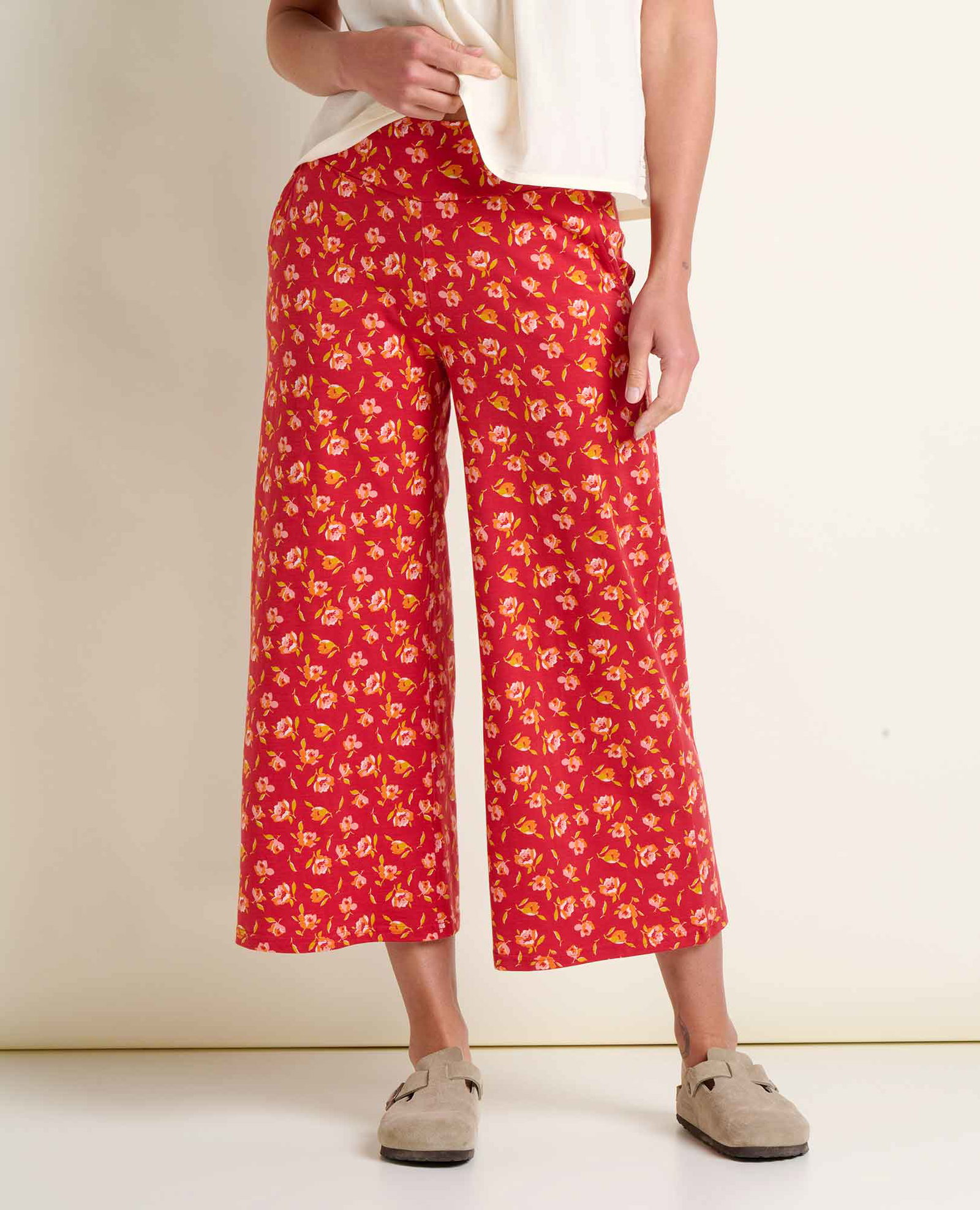 Image of Chaka Wide Leg Crop Pant