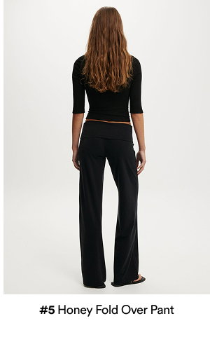 #5 Honey Fold Over Pant