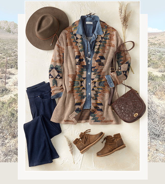 Sunset Ridge Cardigan outfit