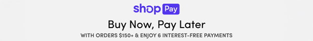 ShopPay - Buy Now, Pay Later with Orders $150+ & Enjoy 6 Interest-Free Payments