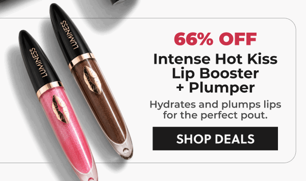 Intense Hot Lip Booster + Plumper: Plumps and hydrates lips for the perfect pout.