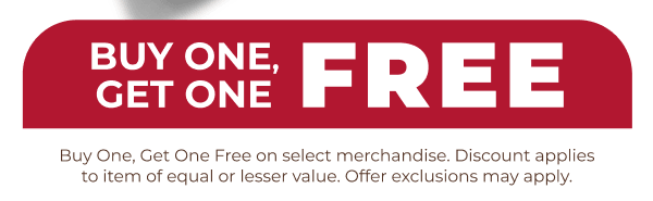 Buy One, Get One FREE!