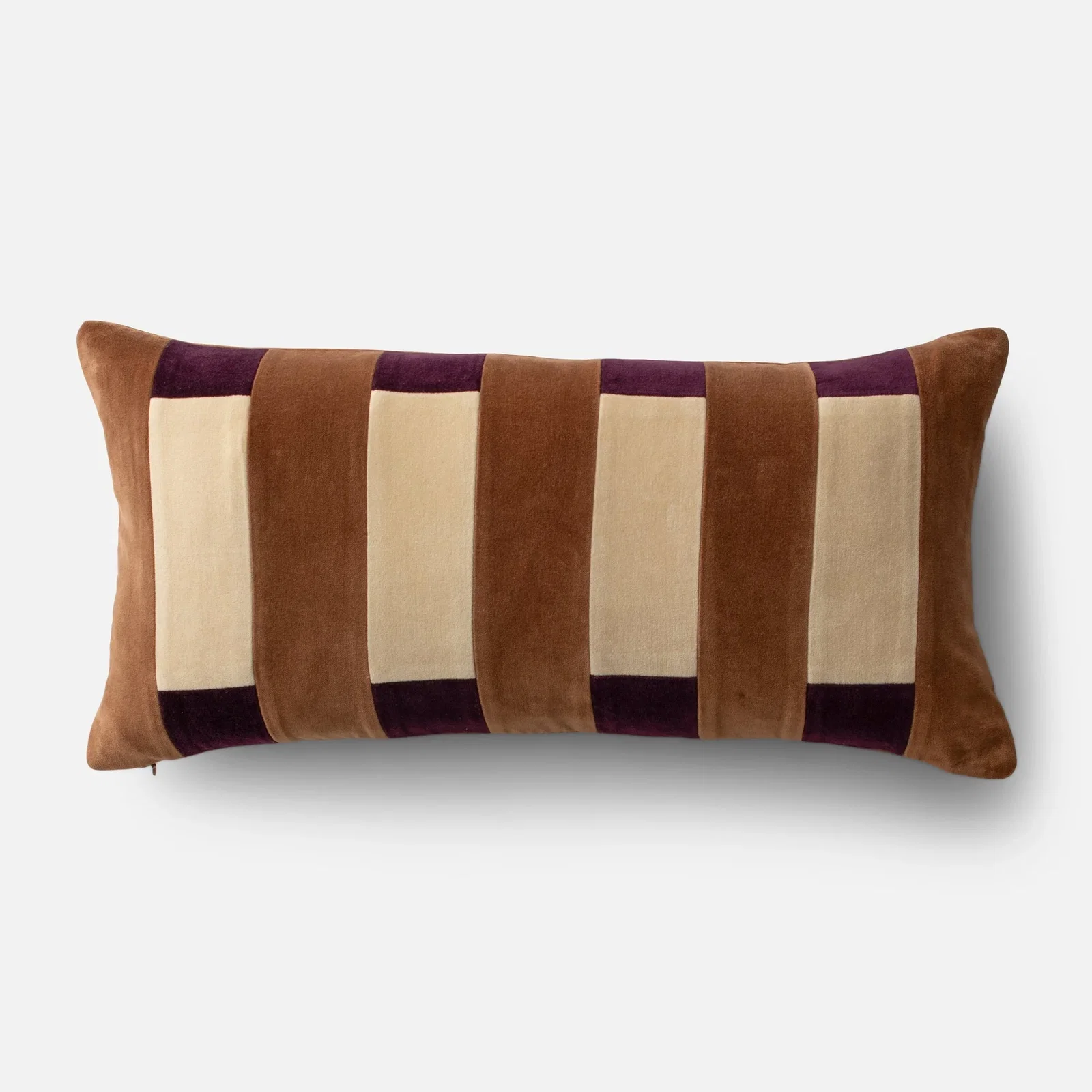 Image of Pieced Velvet Pillow Cover