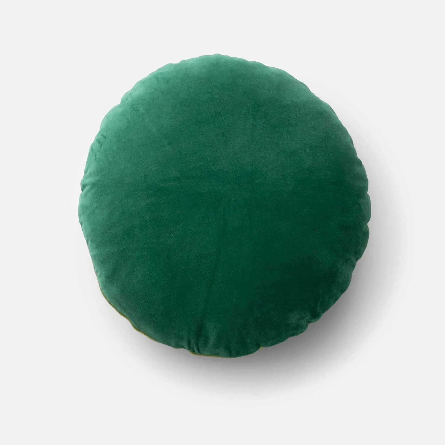 Image of Velvet + Wool Circle Pillow