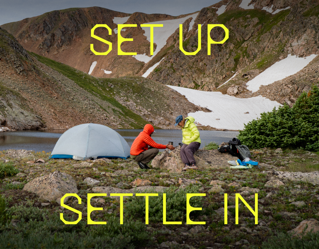 SET UP SETTLE IN