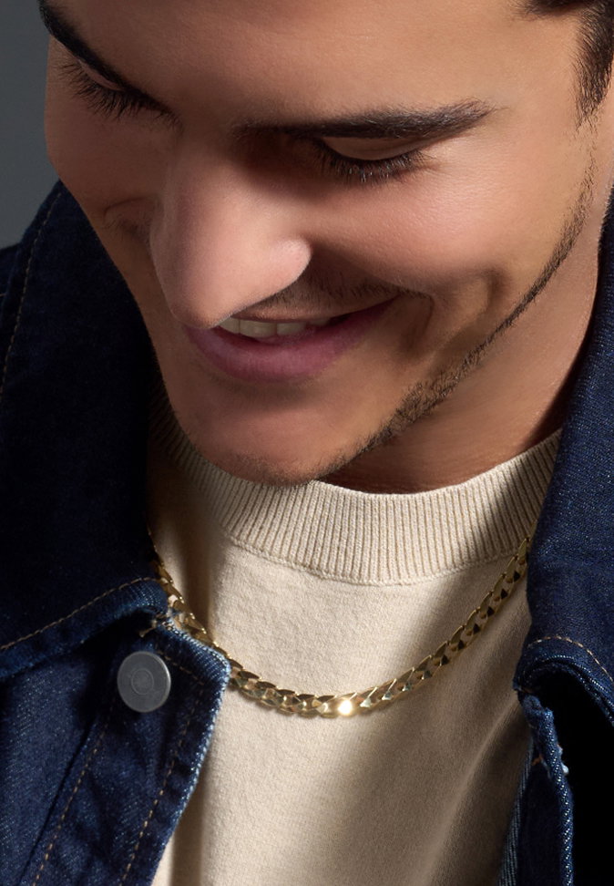 Gold chains for men