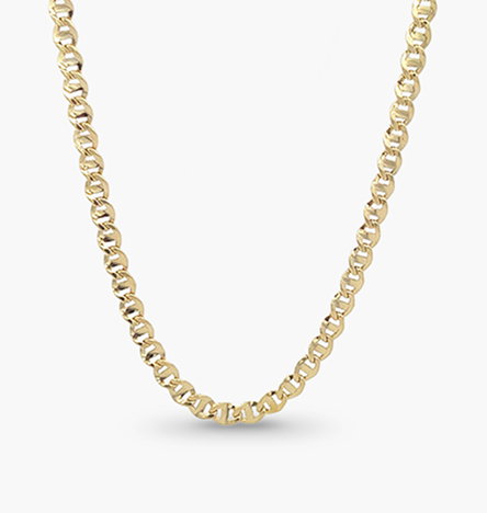 Marine-Link Chain in 14K Yellow Gold