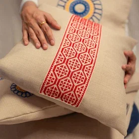 Palestinian Red Pillow Cover
