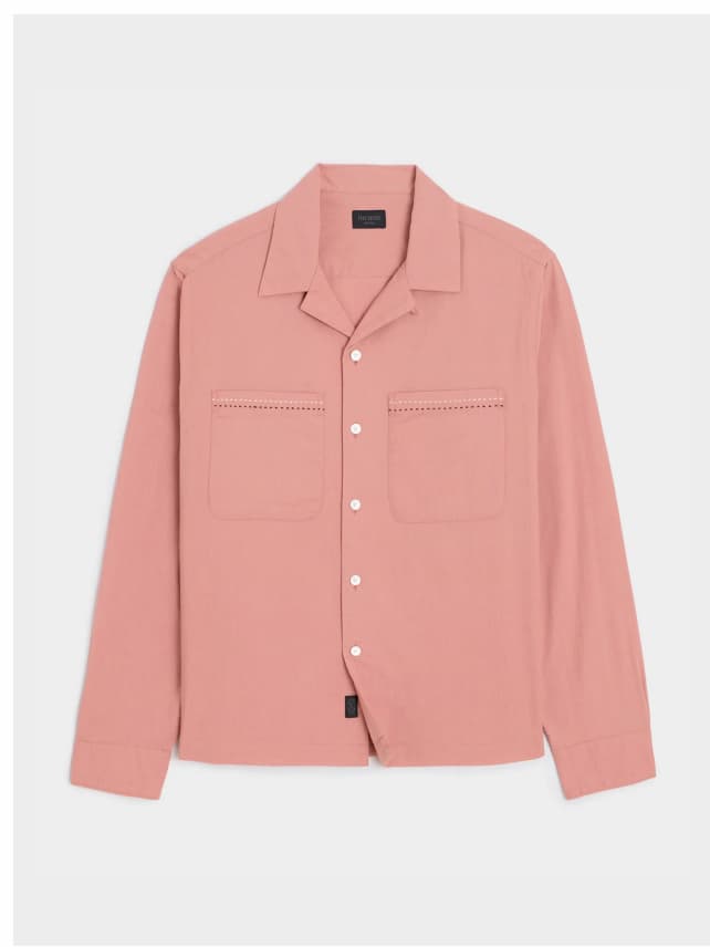 Shop The Embroidered Camp Collar Shirt