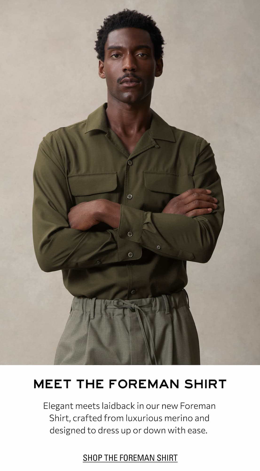 SHOP THE FOREMAN SHIRT