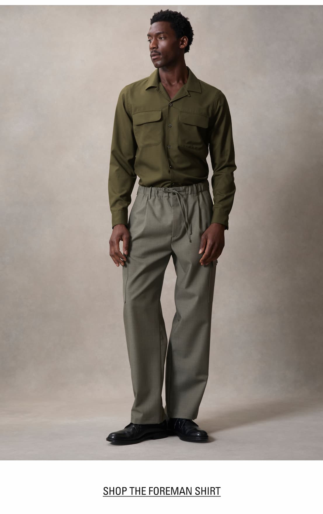 SHOP THE FOREMAN SHIRT