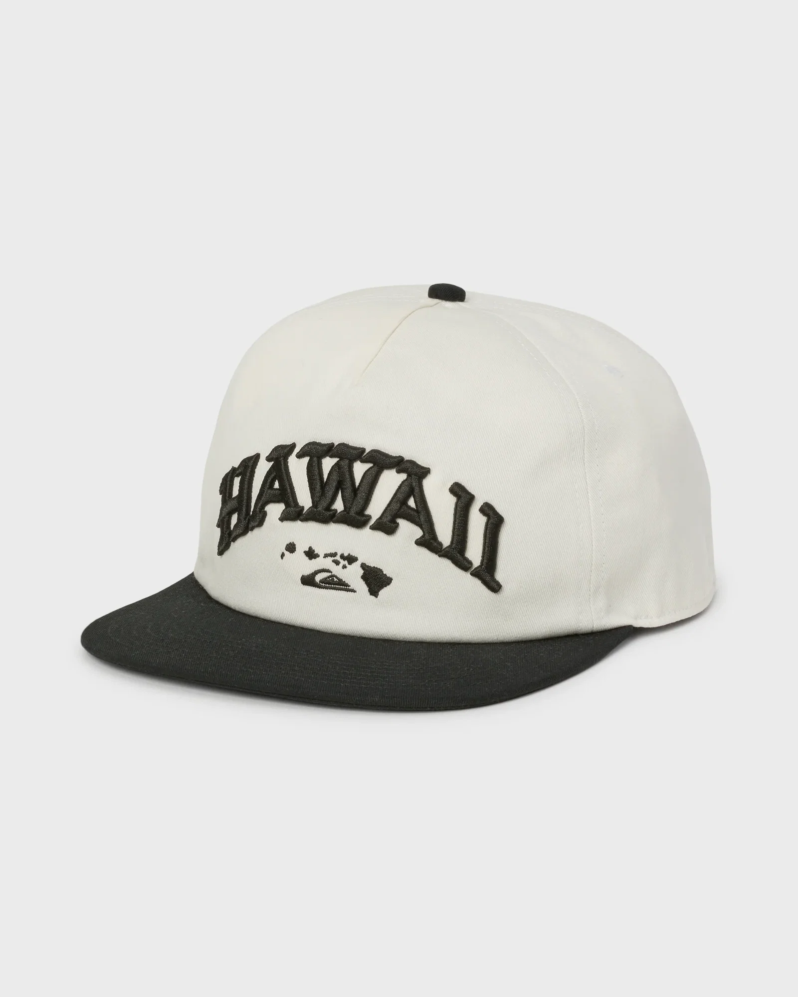 Image of Hawaii World 5-Panel Snapback Hat - Snow White