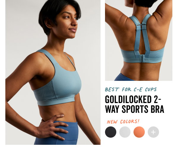 Shop the Goldilocked 2-Way Sports Bra