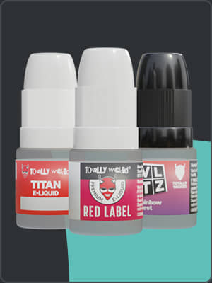 E-liquid bottles