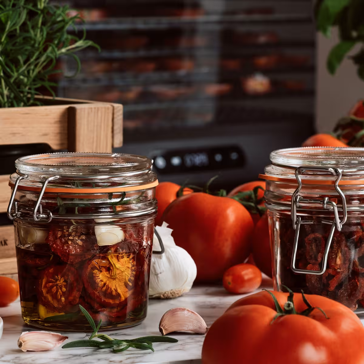 Kilner Rund Burk m. lock 0,35 L