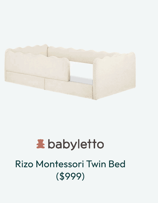 Babyletto – Rizo Montessori Twin Bed ($999)