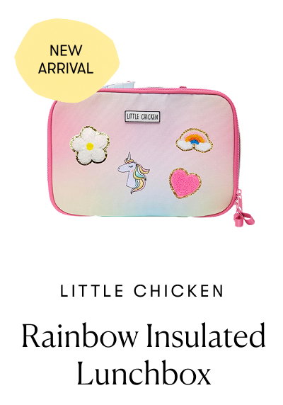 Little Chicken: Rainbow Insulated Lunchbox - New Arrival 