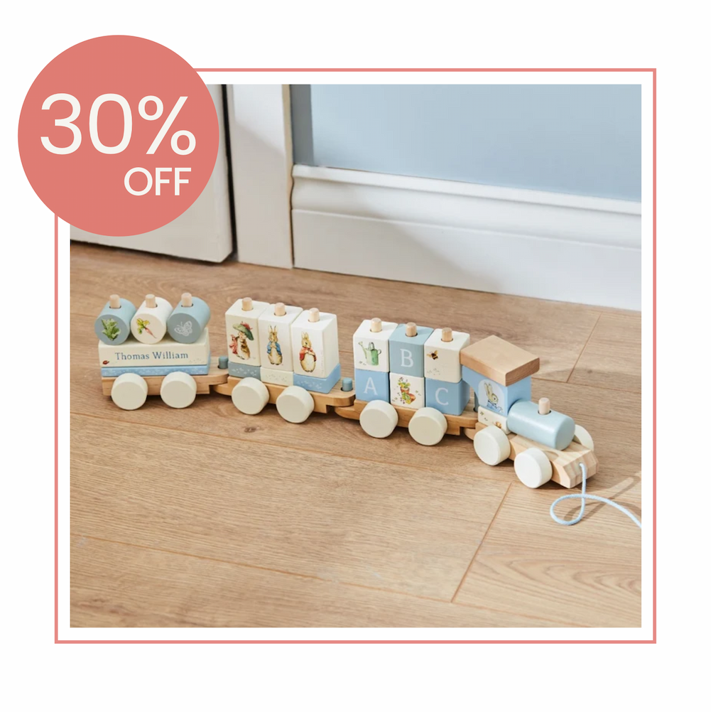 Personalised Peter Rabbit Pull-Along Train FSC®