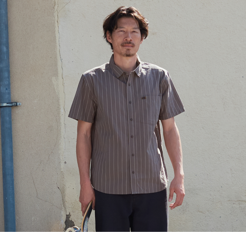 Dayshift Workwear Stripe Short Sleeve Shirt