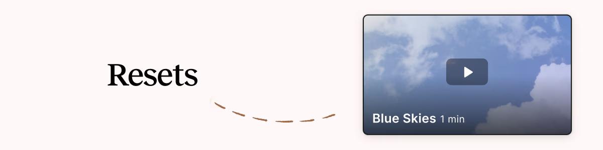 Take a moment to reset—learn about Resets
